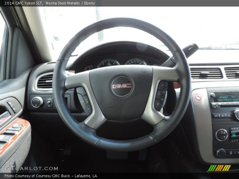 Mocha Steel Metallic / Ebony 2014 GMC Yukon SLT