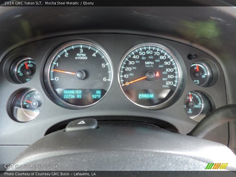 Mocha Steel Metallic / Ebony 2014 GMC Yukon SLT