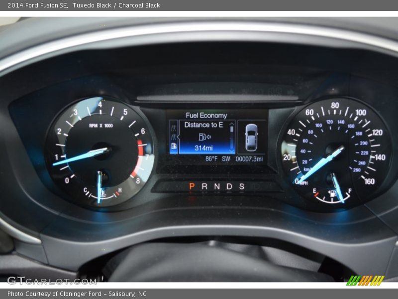 Tuxedo Black / Charcoal Black 2014 Ford Fusion SE