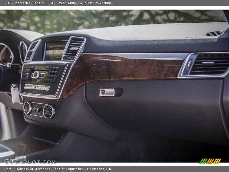 Polar White / Auburn Brown/Black 2014 Mercedes-Benz ML 350