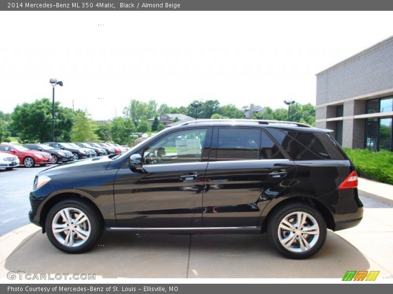 Black / Almond Beige 2014 Mercedes-Benz ML 350 4Matic