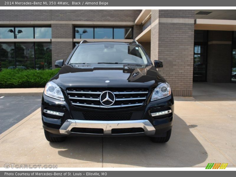 Black / Almond Beige 2014 Mercedes-Benz ML 350 4Matic