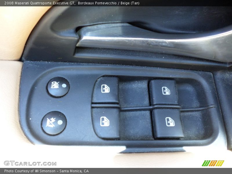 Bordeaux Pontevecchio / Beige (Tan) 2008 Maserati Quattroporte Executive GT