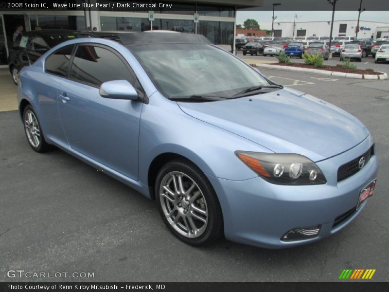 Wave Line Blue Pearl / Dark Charcoal Gray 2008 Scion tC