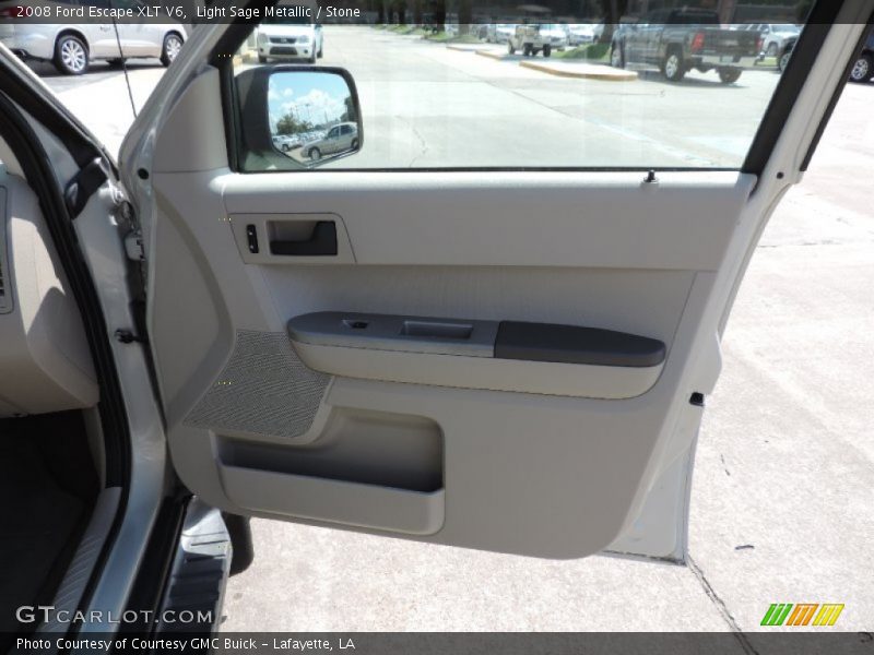 Light Sage Metallic / Stone 2008 Ford Escape XLT V6