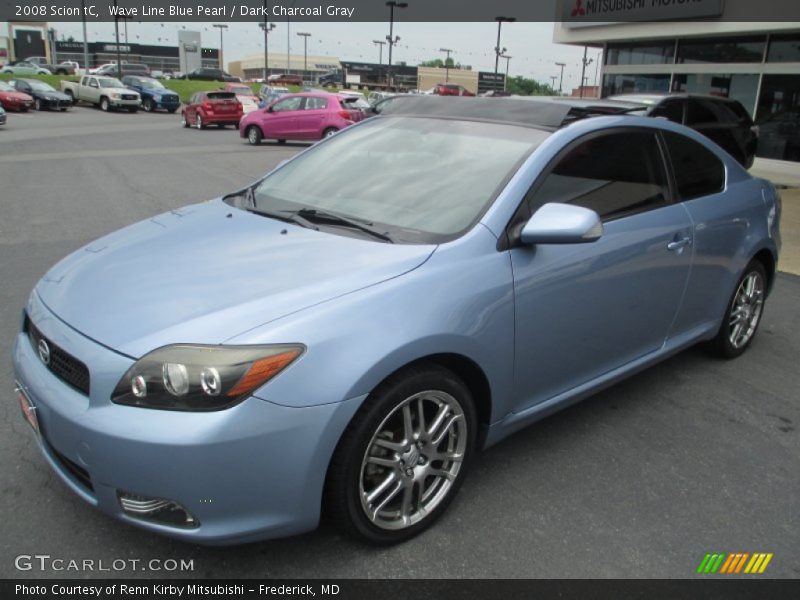 Wave Line Blue Pearl / Dark Charcoal Gray 2008 Scion tC