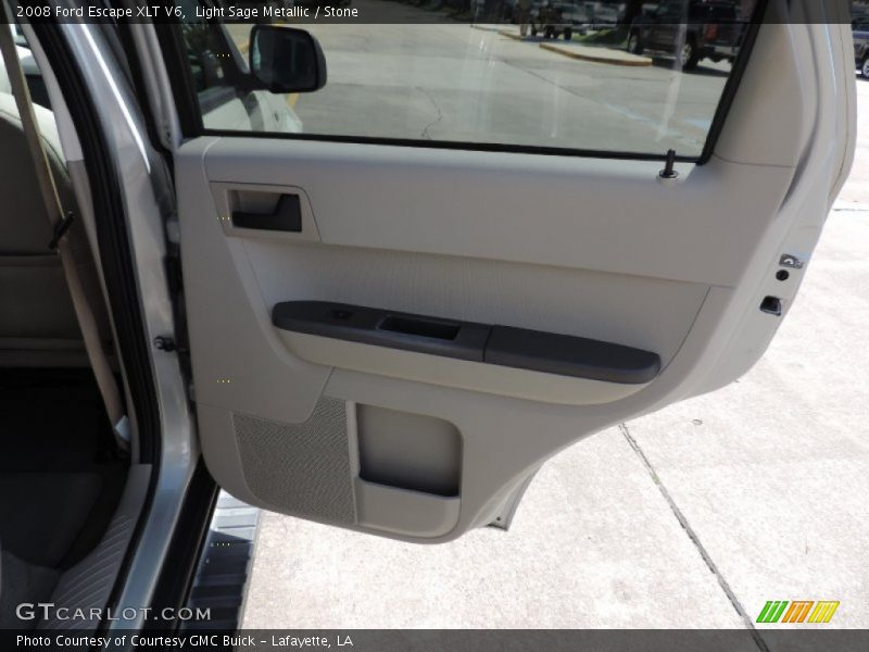 Light Sage Metallic / Stone 2008 Ford Escape XLT V6