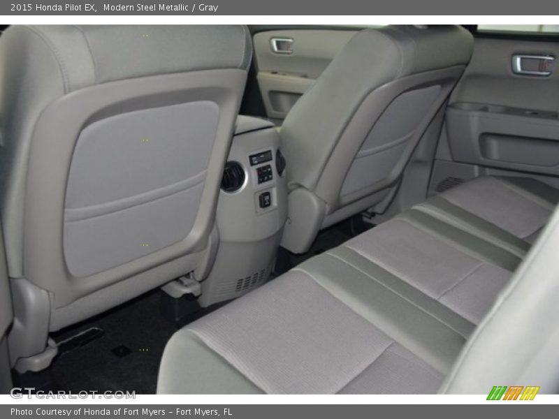 Modern Steel Metallic / Gray 2015 Honda Pilot EX