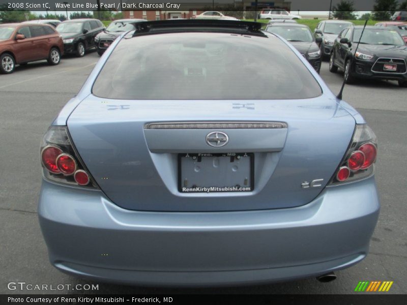 Wave Line Blue Pearl / Dark Charcoal Gray 2008 Scion tC