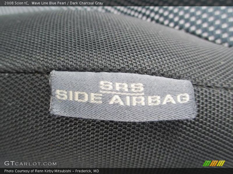 Wave Line Blue Pearl / Dark Charcoal Gray 2008 Scion tC