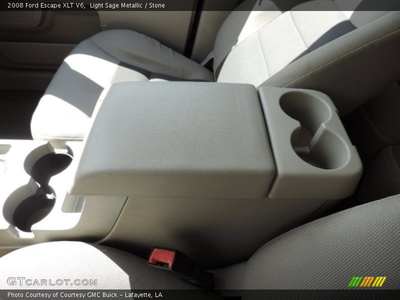 Light Sage Metallic / Stone 2008 Ford Escape XLT V6