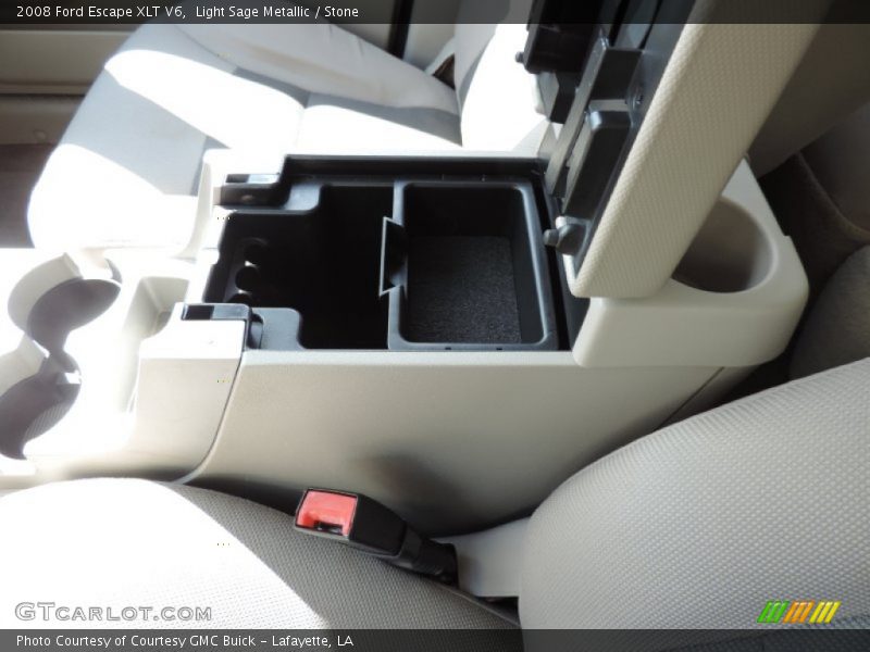 Light Sage Metallic / Stone 2008 Ford Escape XLT V6