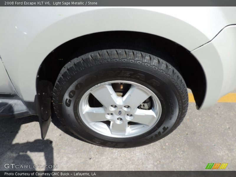 Light Sage Metallic / Stone 2008 Ford Escape XLT V6