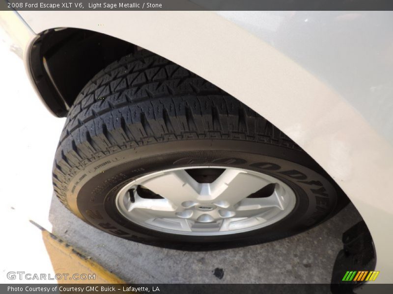 Light Sage Metallic / Stone 2008 Ford Escape XLT V6
