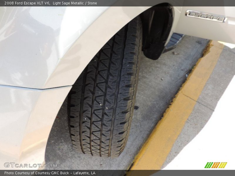 Light Sage Metallic / Stone 2008 Ford Escape XLT V6
