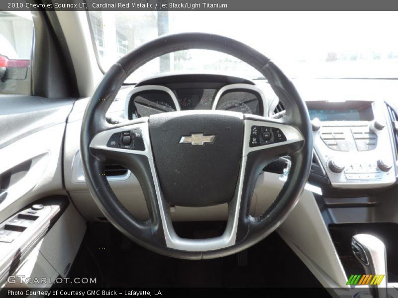 Cardinal Red Metallic / Jet Black/Light Titanium 2010 Chevrolet Equinox LT