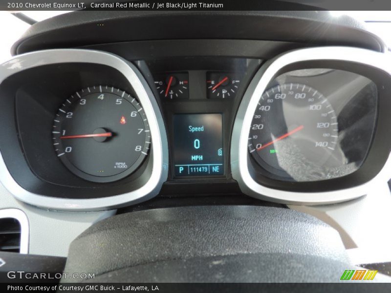 Cardinal Red Metallic / Jet Black/Light Titanium 2010 Chevrolet Equinox LT