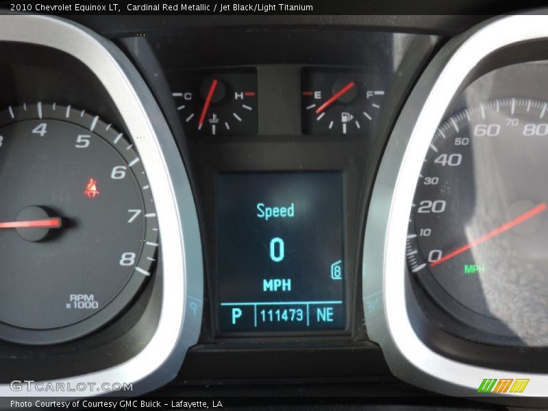 Cardinal Red Metallic / Jet Black/Light Titanium 2010 Chevrolet Equinox LT