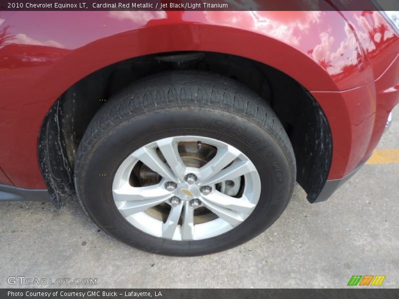Cardinal Red Metallic / Jet Black/Light Titanium 2010 Chevrolet Equinox LT