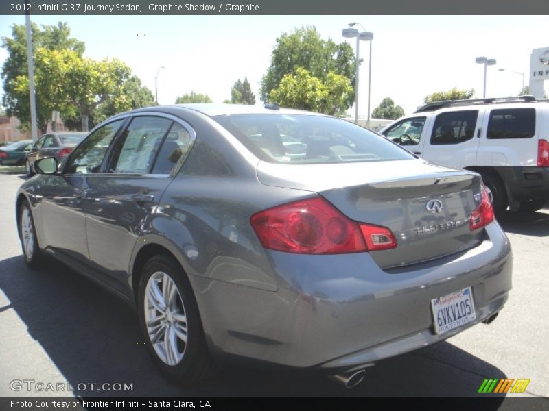 Graphite Shadow / Graphite 2012 Infiniti G 37 Journey Sedan