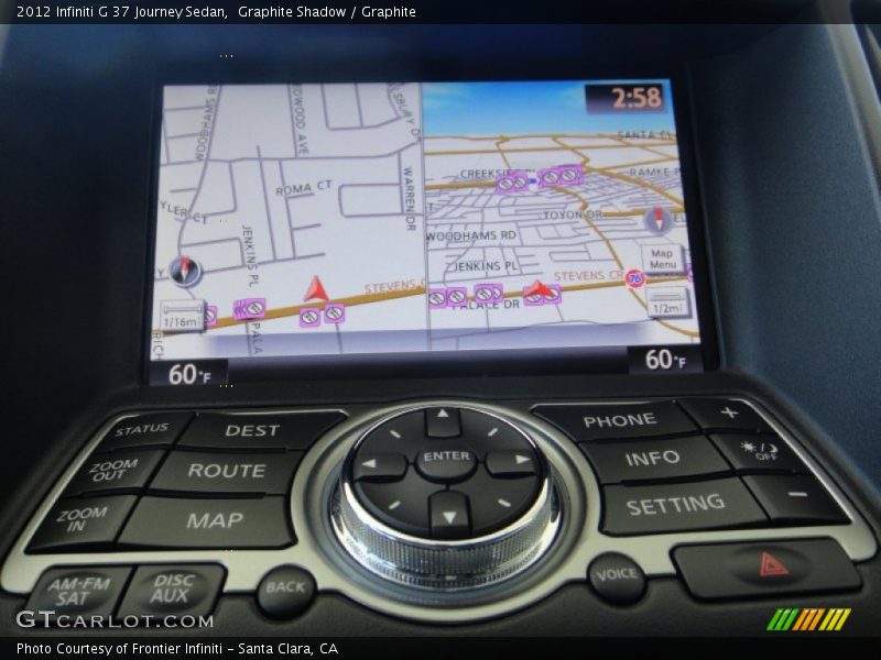 Graphite Shadow / Graphite 2012 Infiniti G 37 Journey Sedan