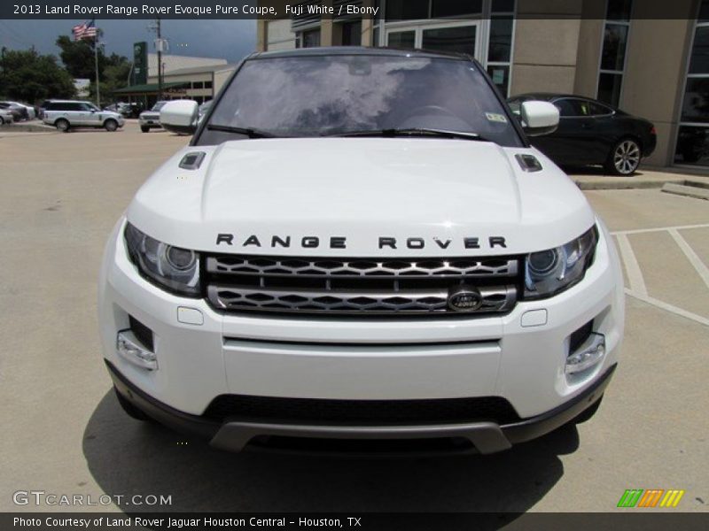 Fuji White / Ebony 2013 Land Rover Range Rover Evoque Pure Coupe