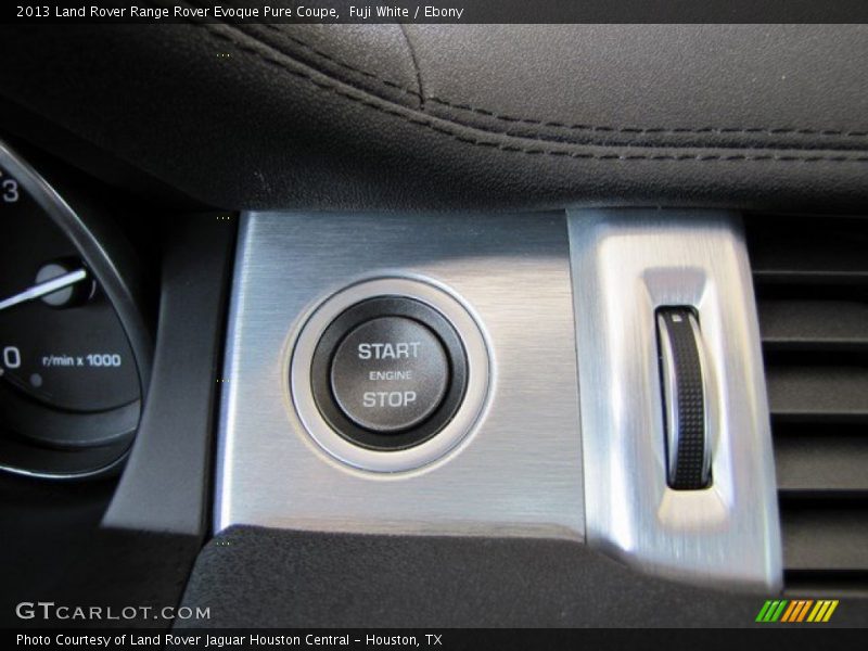 Fuji White / Ebony 2013 Land Rover Range Rover Evoque Pure Coupe