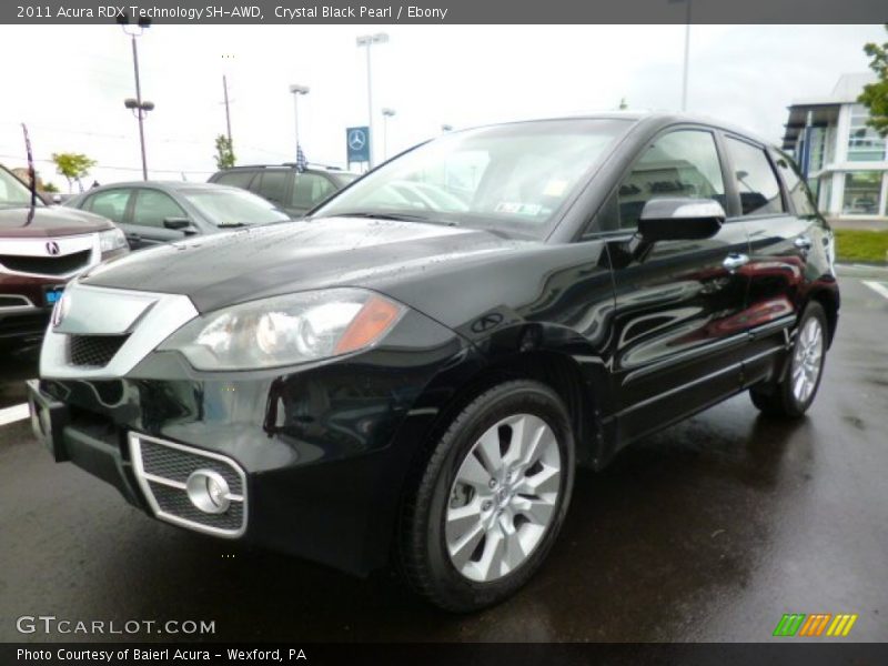 Crystal Black Pearl / Ebony 2011 Acura RDX Technology SH-AWD