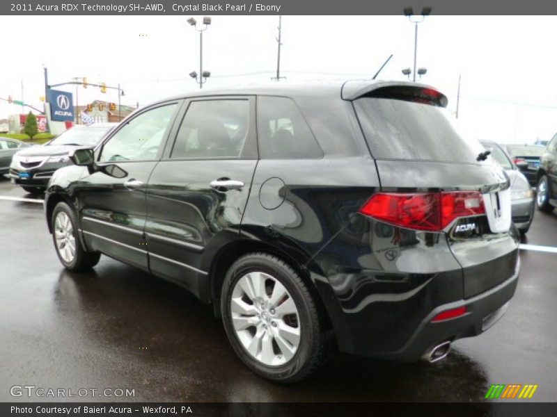 Crystal Black Pearl / Ebony 2011 Acura RDX Technology SH-AWD