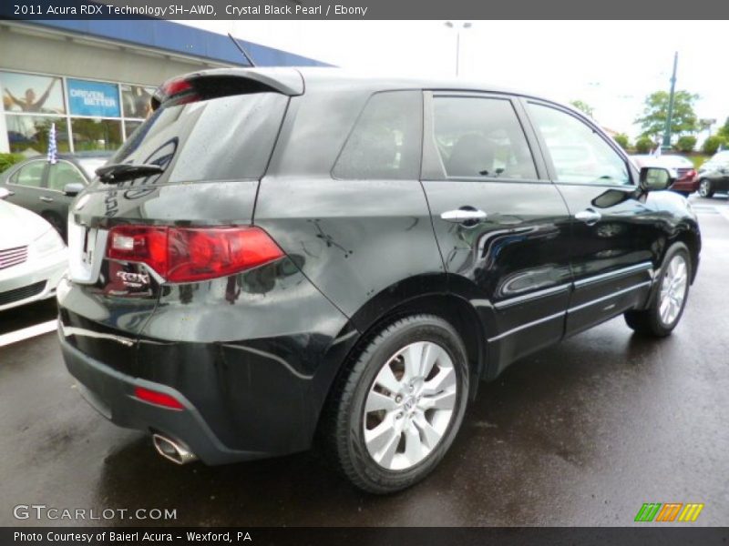 Crystal Black Pearl / Ebony 2011 Acura RDX Technology SH-AWD