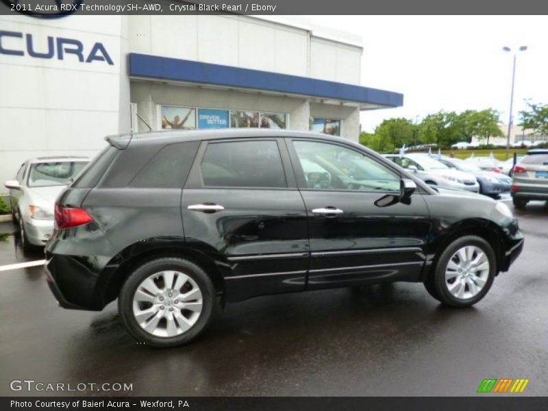 Crystal Black Pearl / Ebony 2011 Acura RDX Technology SH-AWD