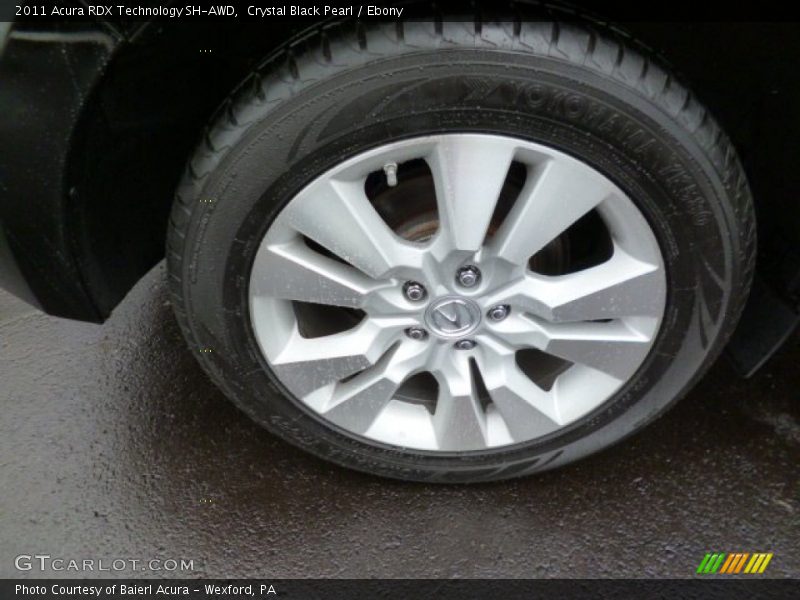 Crystal Black Pearl / Ebony 2011 Acura RDX Technology SH-AWD