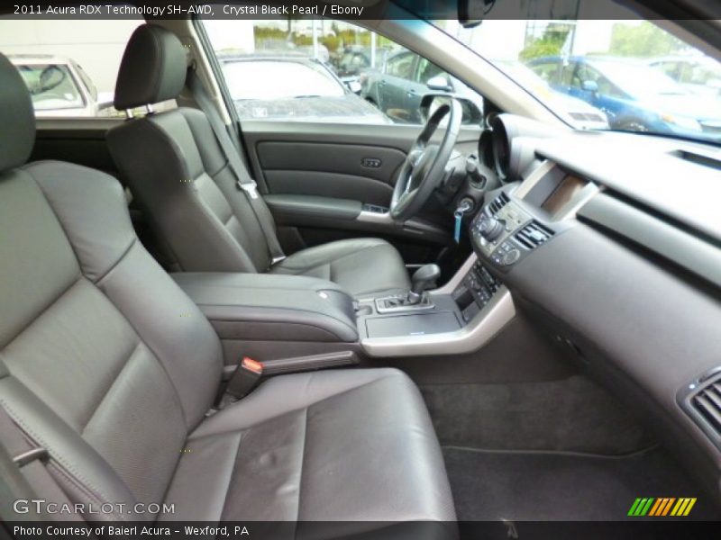 Crystal Black Pearl / Ebony 2011 Acura RDX Technology SH-AWD