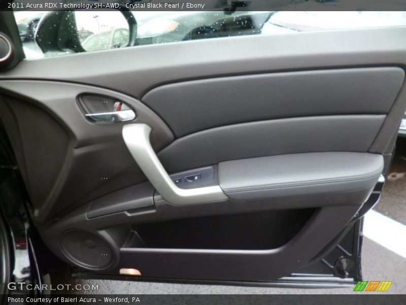 Crystal Black Pearl / Ebony 2011 Acura RDX Technology SH-AWD