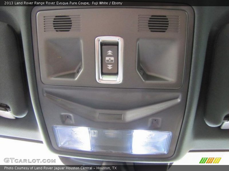 Fuji White / Ebony 2013 Land Rover Range Rover Evoque Pure Coupe