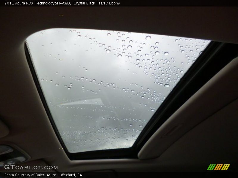 Crystal Black Pearl / Ebony 2011 Acura RDX Technology SH-AWD