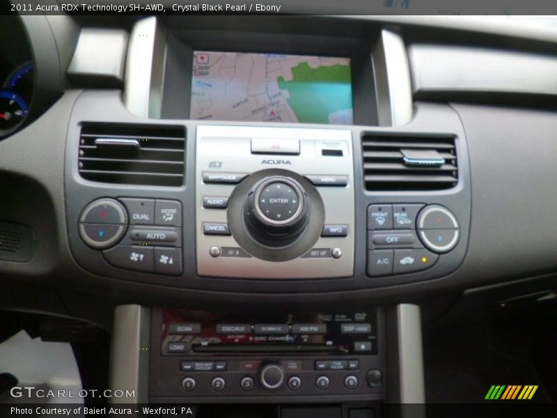 Crystal Black Pearl / Ebony 2011 Acura RDX Technology SH-AWD