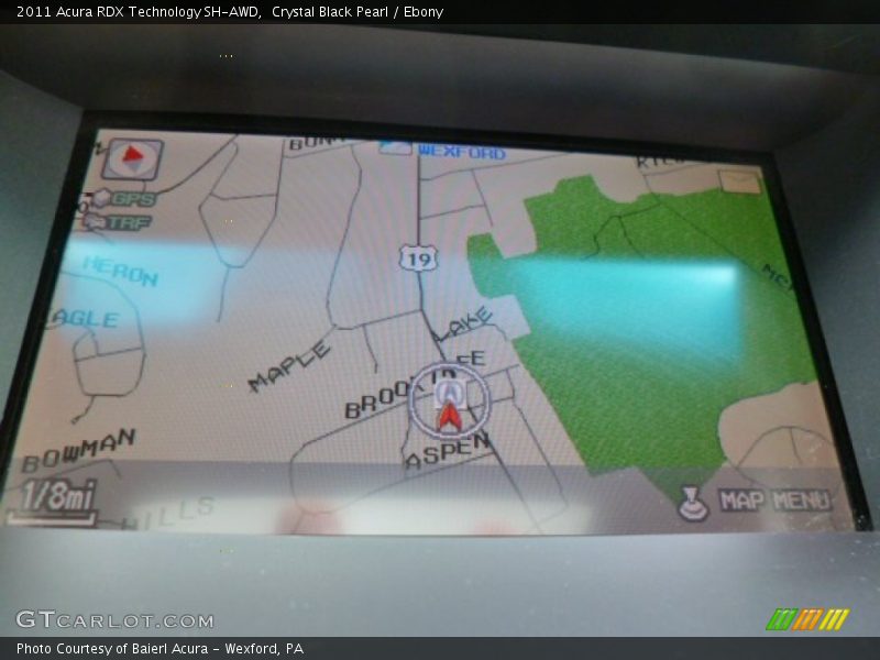 Crystal Black Pearl / Ebony 2011 Acura RDX Technology SH-AWD