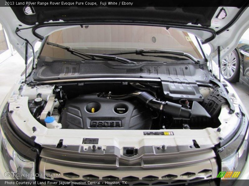 Fuji White / Ebony 2013 Land Rover Range Rover Evoque Pure Coupe