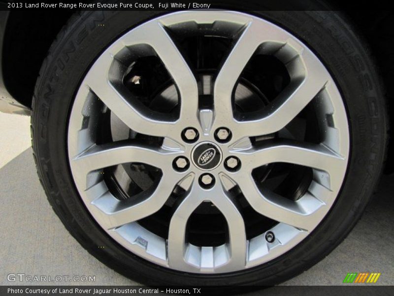 Fuji White / Ebony 2013 Land Rover Range Rover Evoque Pure Coupe