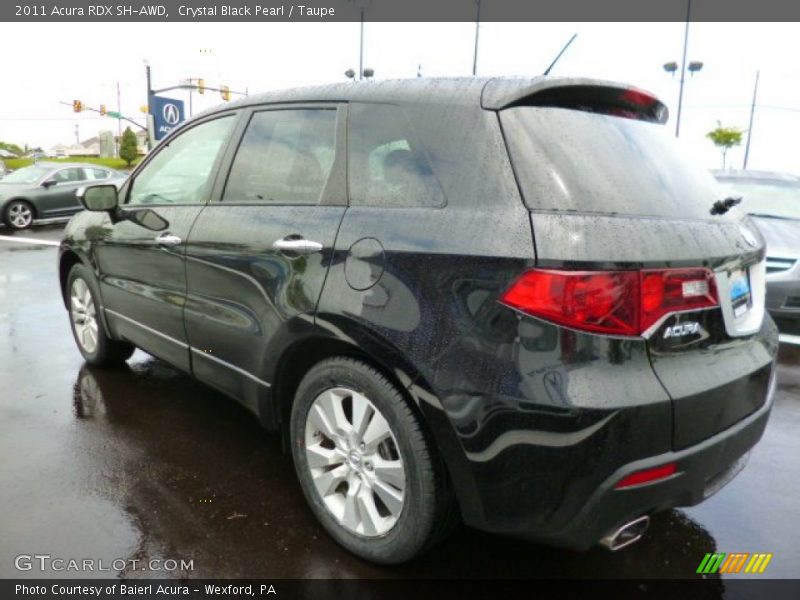 Crystal Black Pearl / Taupe 2011 Acura RDX SH-AWD