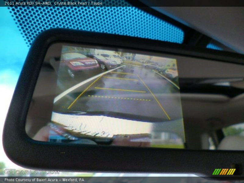Crystal Black Pearl / Taupe 2011 Acura RDX SH-AWD