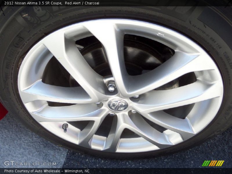 Red Alert / Charcoal 2012 Nissan Altima 3.5 SR Coupe