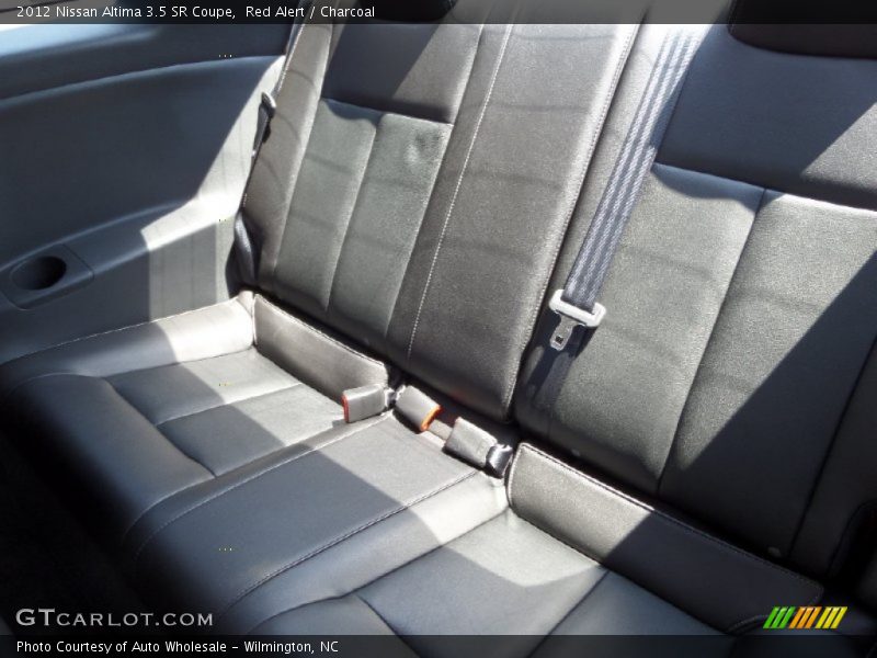 Red Alert / Charcoal 2012 Nissan Altima 3.5 SR Coupe