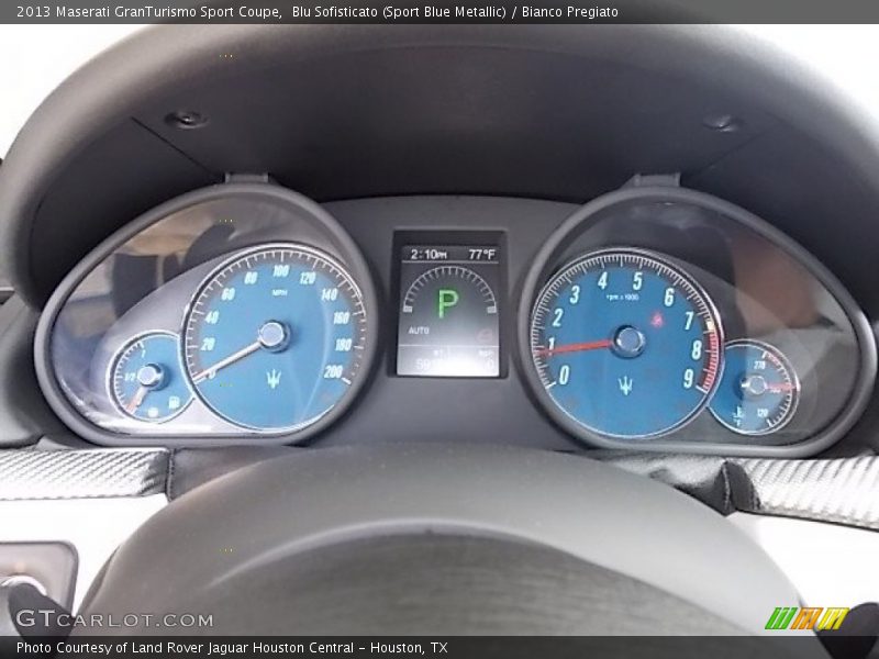  2013 GranTurismo Sport Coupe Sport Coupe Gauges