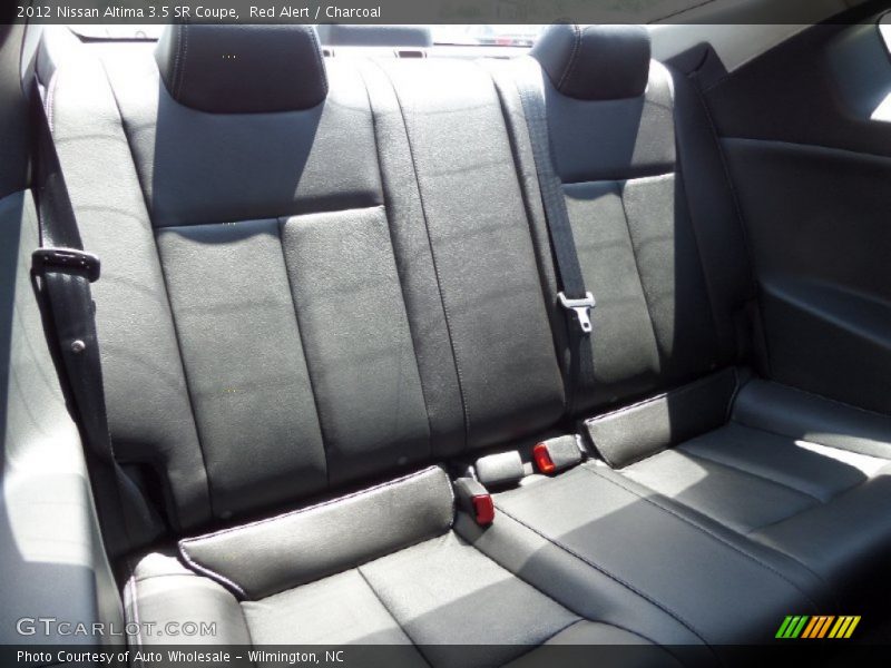 Red Alert / Charcoal 2012 Nissan Altima 3.5 SR Coupe