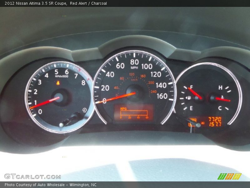  2012 Altima 3.5 SR Coupe 3.5 SR Coupe Gauges