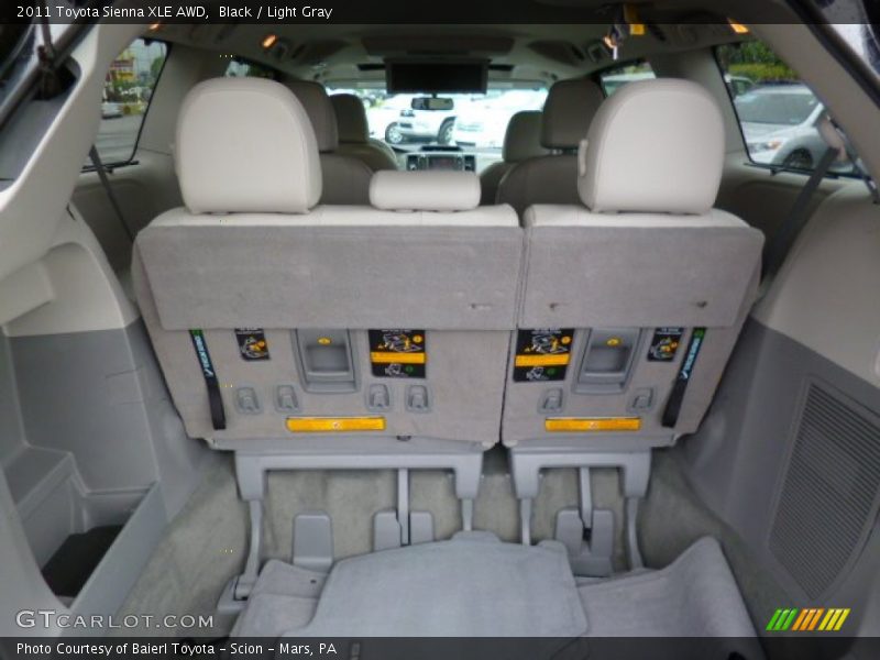 Black / Light Gray 2011 Toyota Sienna XLE AWD