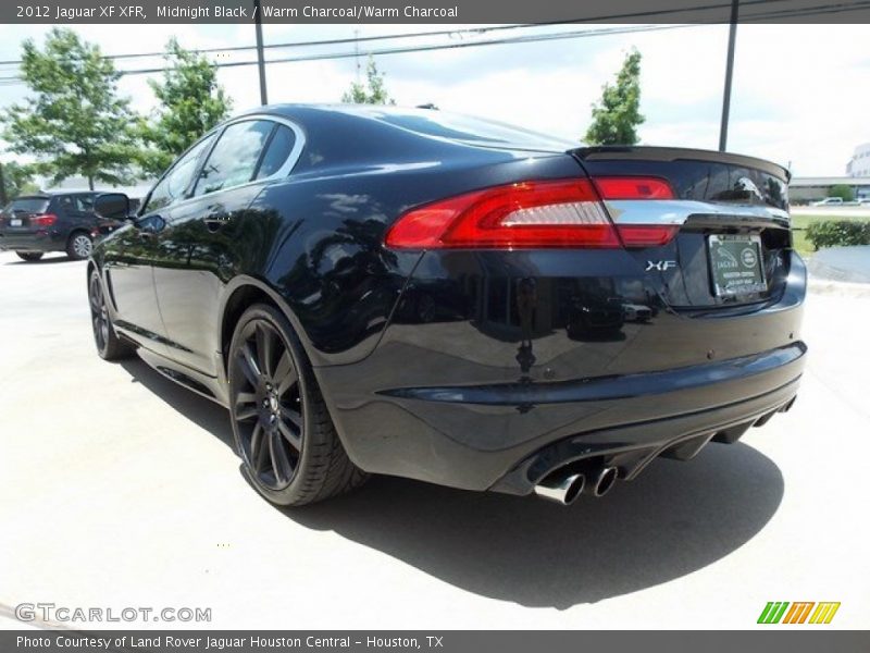Midnight Black / Warm Charcoal/Warm Charcoal 2012 Jaguar XF XFR