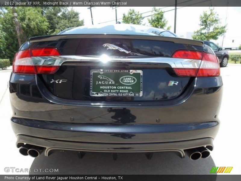 Midnight Black / Warm Charcoal/Warm Charcoal 2012 Jaguar XF XFR